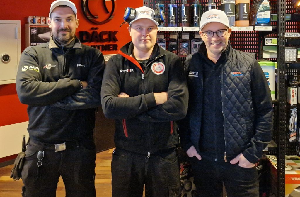 Tack till Däckcenter i Vetlanda, Däckpartner för en fantastisk däckbytardag!